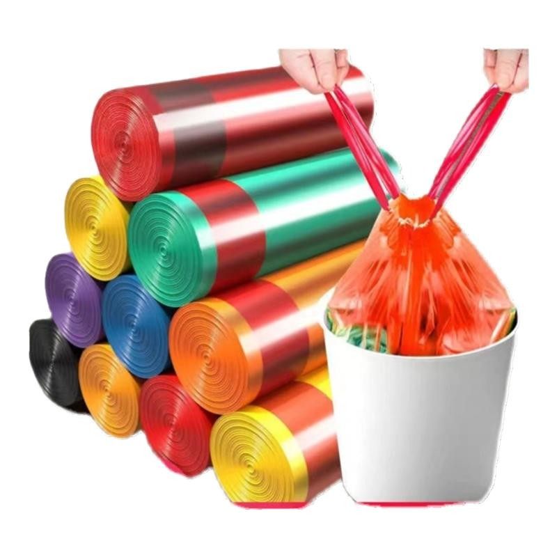 特厚家用抽绳垃圾袋厨房卫生间加厚中大号黑色学生宿舍手提垃圾桶,淘宝优惠券,粉丝福利购,淘宝优惠卷