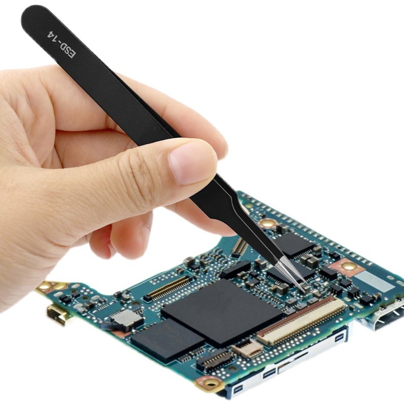 不锈钢ESD弯头直头镊子 燕窝挑毛嫁接睫毛专用镊子 维修电子装置,淘宝优惠券,粉丝福利购,淘宝优惠卷