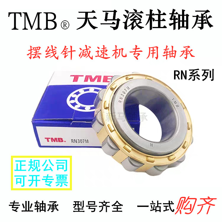 TMB天马滚柱轴承RN204 RN205 RN206 RN219 RN307 RN309 RN312M - 图0