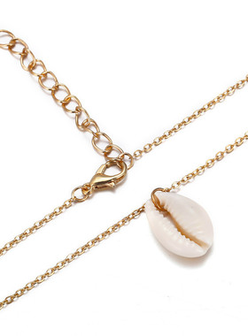 European and American popular jewelry beach shell necklace