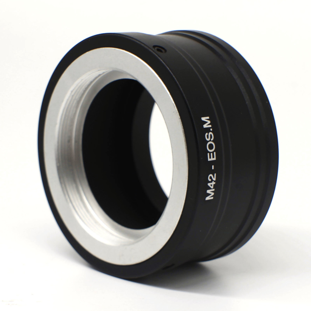 M42-EOS M转接环 螺口M42*1镜头转佳能EOS M微单机身接环 - 图0