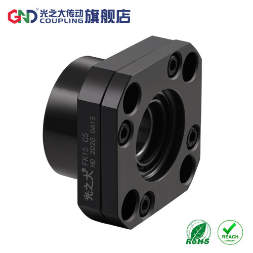 GND滚珠丝杆模组FK12- C5级高精密度支座轴承支撑座FA自动化零件 - 图1