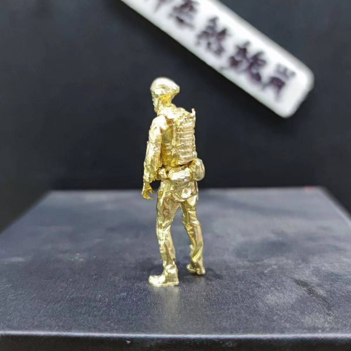 纯铜实心1/35黄铜兵人模型 美军战士 白模手办金属现代狂热者陆军,淘宝优惠券,粉丝福利购,淘宝优惠卷