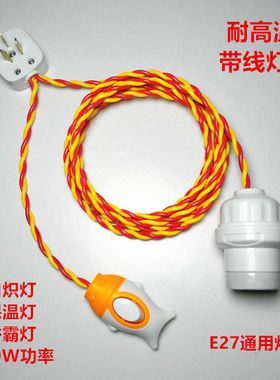带线灯口座头延长开关螺