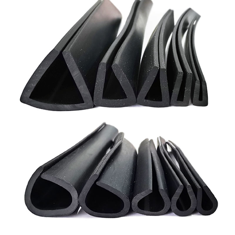 u型包边橡胶条 玻璃钣金铁皮货架防护防割手u形密封条橡胶防撞条 - 图3