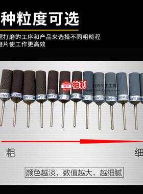 砂纸打磨棒圈圆柱镜面抛