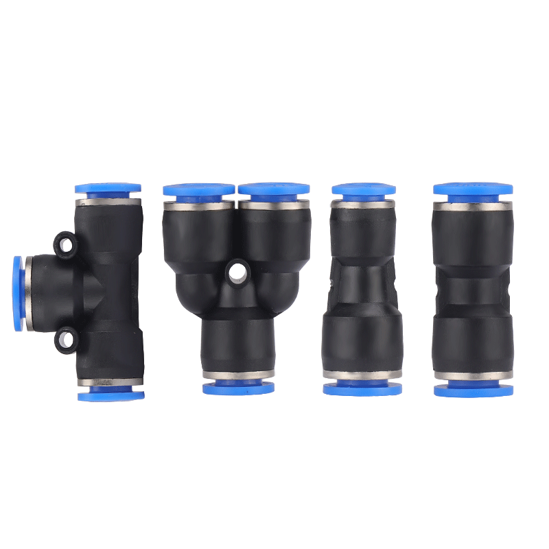 气动快速插接头PG/PY/PU-4681012高压软管变径塑料气管直通对接头 - 图0