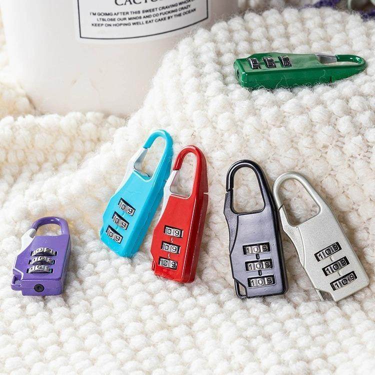 迷你款密码锁挂锁防盗行李箱包锁学生宿舍书包柜子抽屉锁小锁防水,淘宝优惠券,粉丝福利购,淘宝优惠卷