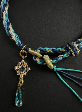 那维莱特水龙王周边枫丹手链手绳成品手作