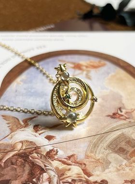 量子纠缠项链设计仿欧泊