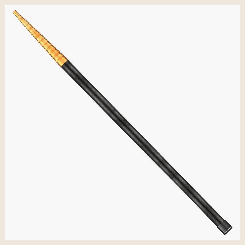 加厚超硬高碳伸缩杆槟榔杆打超轻打松塔抄网杆专用打窝杆专用超轻 - 图2