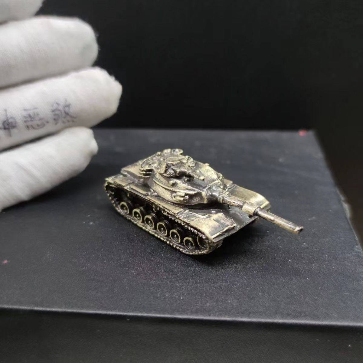 纯铜实心做旧M48巴顿坦克世界豹式经典军事坦克立体兵人模型摆件,淘宝优惠券,粉丝福利购,淘宝优惠卷