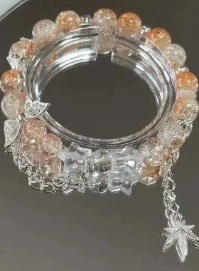 新中式古风竹节串珠清冷