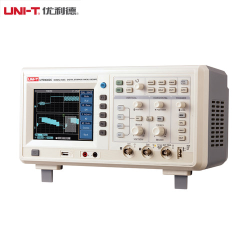 优利德数字存储示波器UTD4102C/UTD4202C/UTD4302C双通道300M带宽 - 图0
