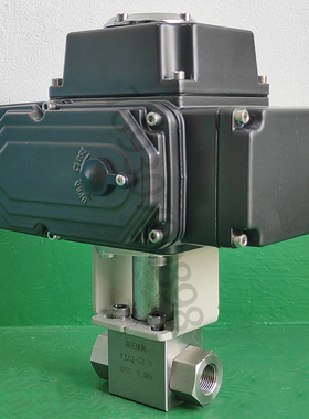 电气动高压球阀卡套丝扣