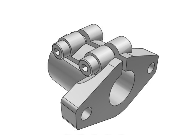 C-SHFL40导向轴支座SHFTL12/16/20/25/30/SSHFL35/SHFML SHFSSL50 - 图1
