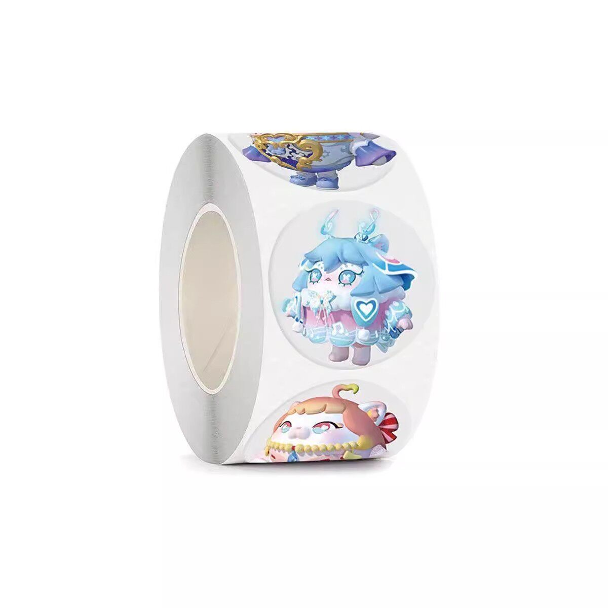 蛋仔派对皮肤贴纸儿童卡通幼儿园手账粘贴胶带女孩男孩手帐装饰标