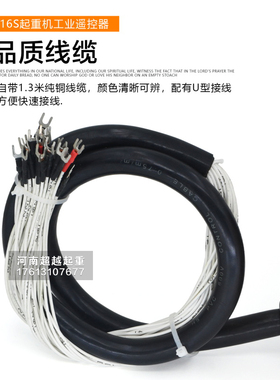 禹鼎工业无线遥控器 F24-16S起重机电动葫芦吊行车天车无线遥控器