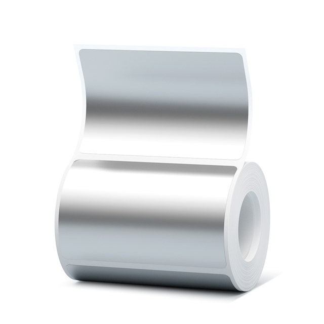 Detong thermal matte silver label printing paper fixed assets