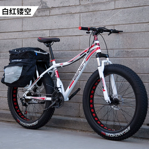 Внедорожный горный велосипед с тормозной системой, шоссейные пляжные шины