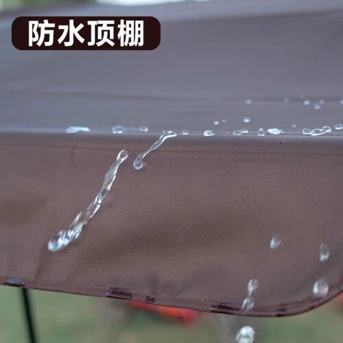 秋千户外庭院铁艺家用室外花园双人摇篮休闲吊床别墅阳台荡秋千椅 - 图2