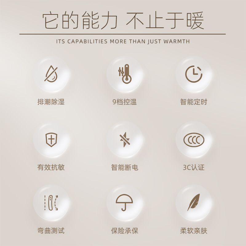  俞兆林纺马电热毯