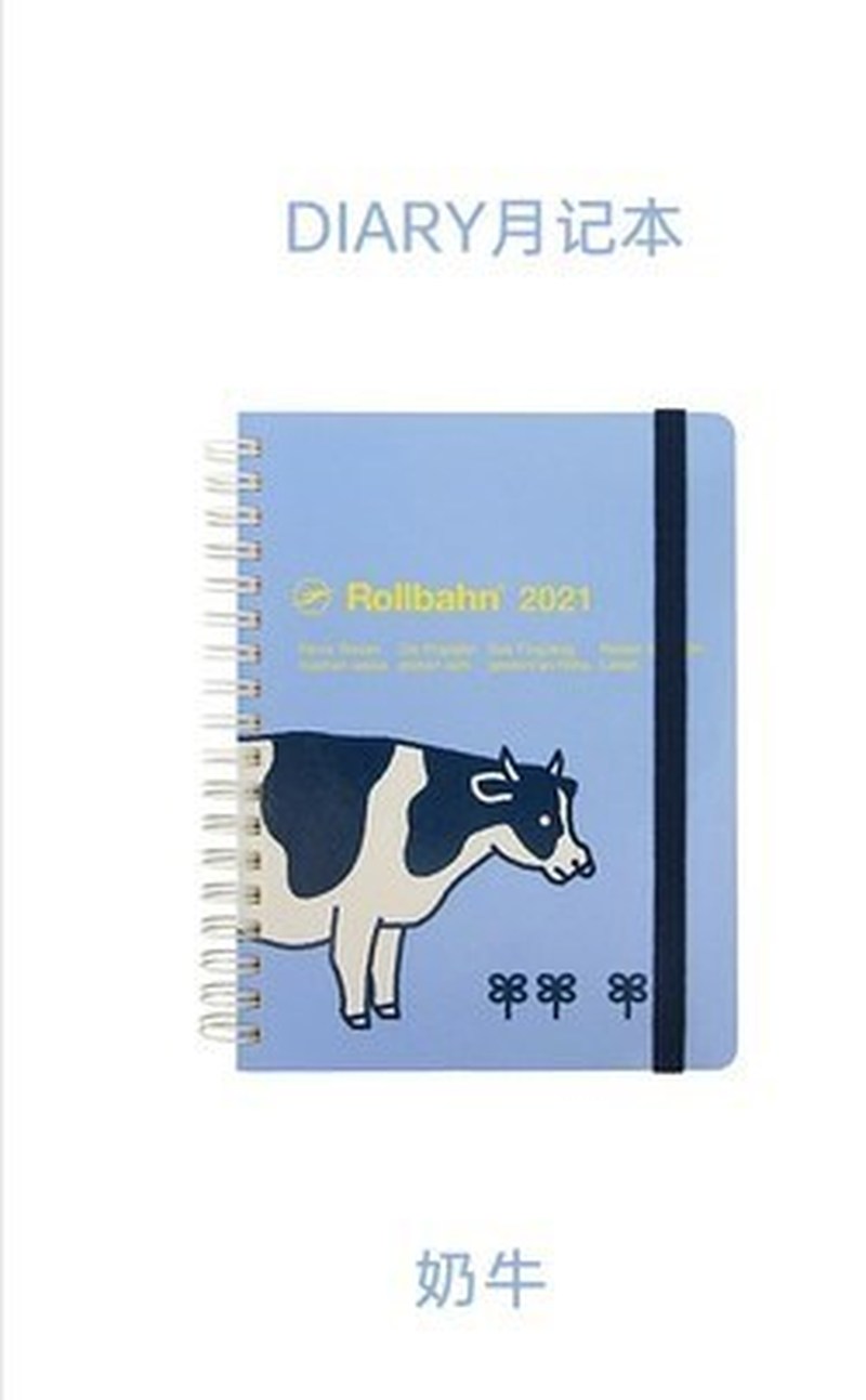 现货 2021年手帐 rollbahn(2020年10月开始) M A6线圈本 - 图0