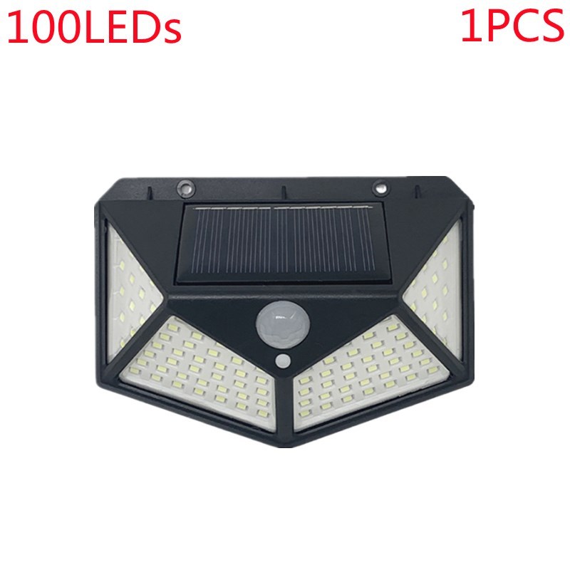 3Mode Waterproof 100 LED Solar Motion Sensor Lights Outdoor - 图0