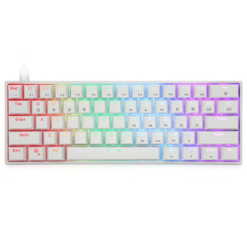 SK61  Portable 60% Mechanical Keyboard Gateron optical S - 图2