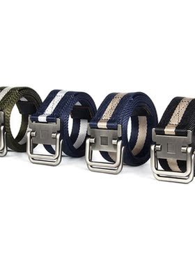Men's Western Sports Belts Canvas Belt Outdoor 皮带