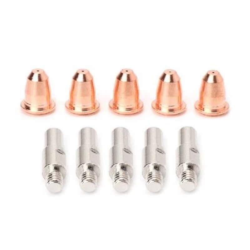 10Pcs/Set S45 Consumables Kit Electrode 0.8mm Nozzle Tip - 图1