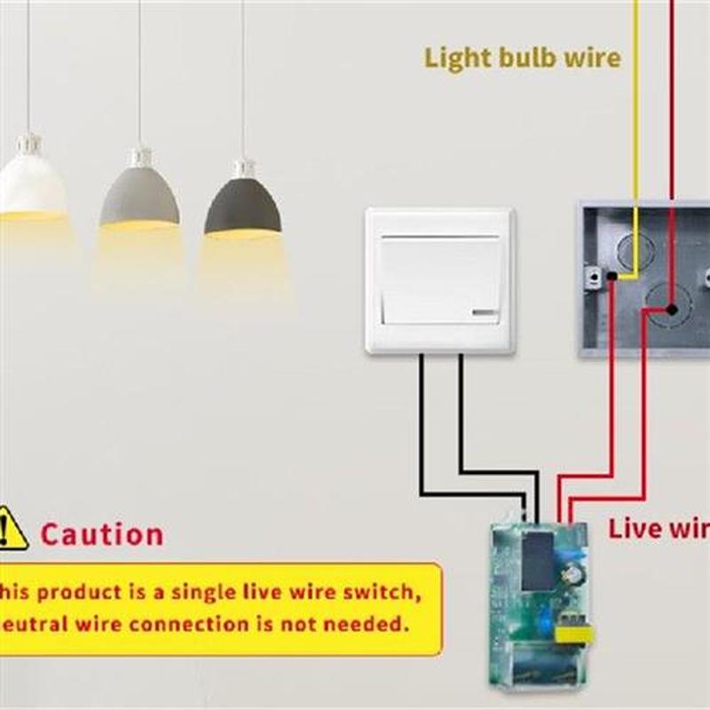 eWeLink WIFI Light Switch Module 180-240V DIY Single Fire - 图0