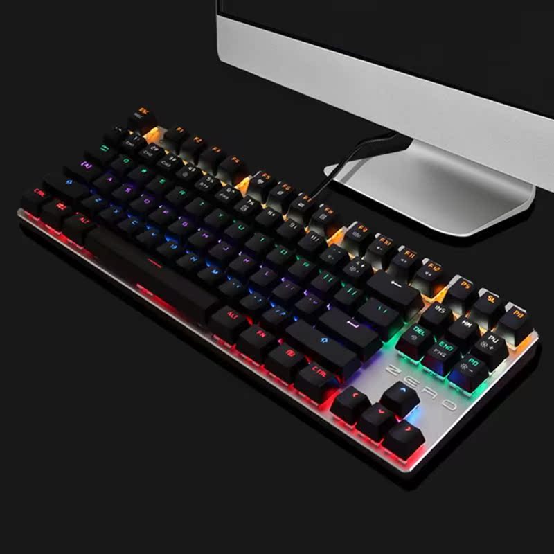 Metoo Edition Mechanical Keyboard 87 Keys Blue Switch Gamin - 图2