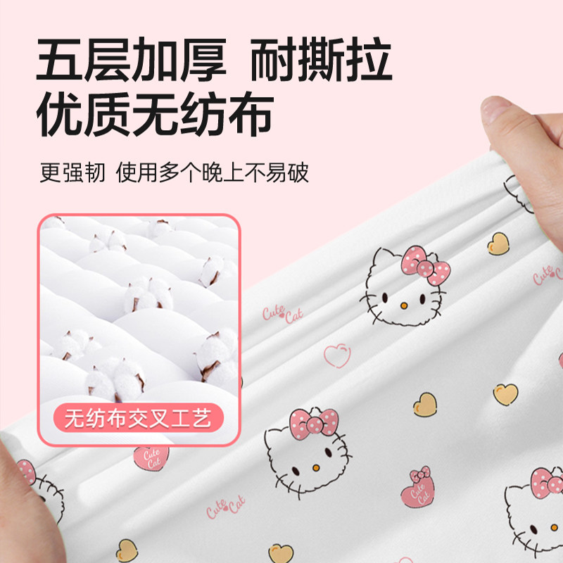 火车卧铺一次性三件套单人双人床单被罩枕套青旅酒店隔脏免洗挡帘-图0