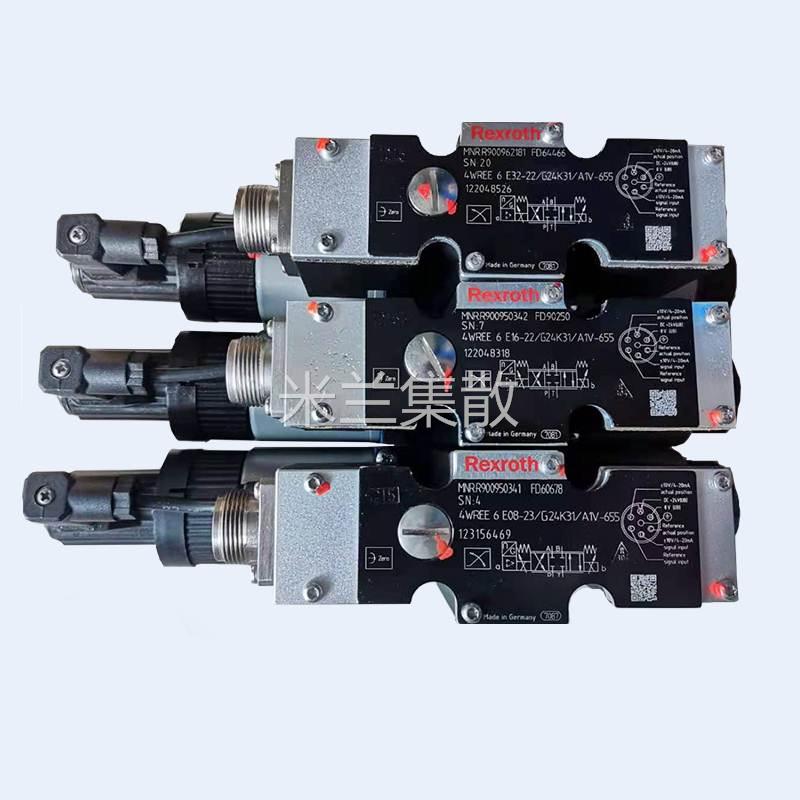 Rexroth力士乐比例阀4WREE6E16-23/G24K31/A1V-655折弯机比例阀-图0