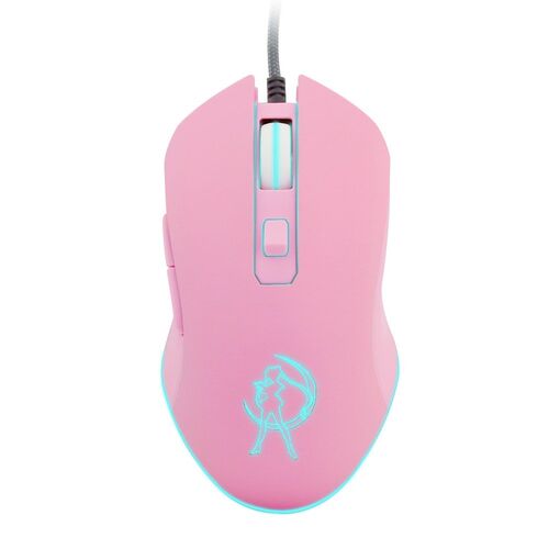 Pink Optical Mouse Sailor Yoon Gaming Computer Wired Mause M - 图1