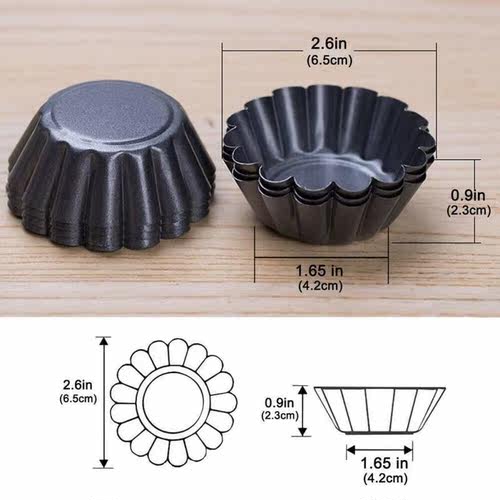 Egg Tart Mould Muffins Cup Cupcake Wrappers Baking Cups Case - 图3
