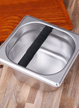 Coffee Residue Knock Box Coffee Grounds Bucket Stainless Ste