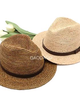 Sun hat men's and women's top hat big head g