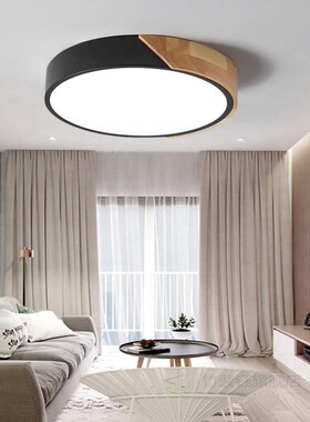 Home Iron LED Ceiling Light Flush Mount Lamp Dining Room Lof
