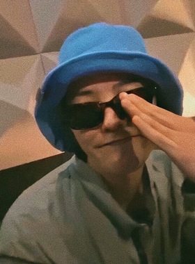 复古小框方形太阳镜jennie联名