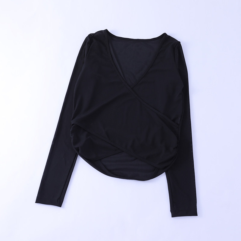 蜂巢网纱外穿显瘦运动健身长袖透气显腰细T恤普拉提训练罩衫女秋,淘宝优惠券,粉丝福利购,淘宝优惠卷