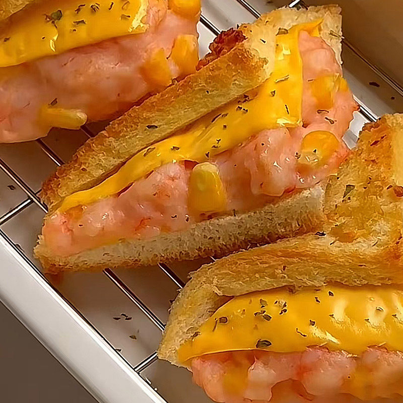 蒜香虾滑芝士吐司三明治营养早餐半成品面包懒人早饭充饥夜宵零食,淘宝优惠券,粉丝福利购,淘宝优惠卷