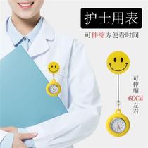 Cartoon Racable retractable nurse table hanging table chest table Doctor with a Waimeter Battery luminous waterproof pocket