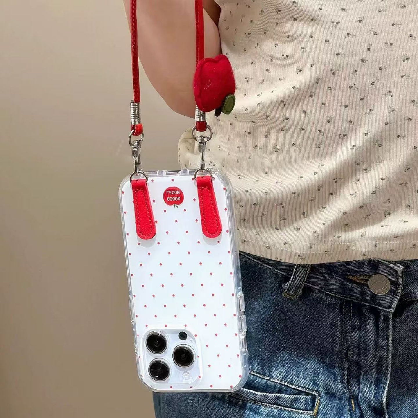 火翔波点手链适用于真我gt7pro手机壳realme真我gtneo5/6/7保护套GT6/5PRO全包真我13/12x/11女x50v30v23IMD - 图2