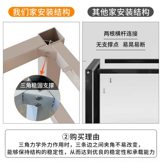 Computer desk table-thickened 25mm desktop