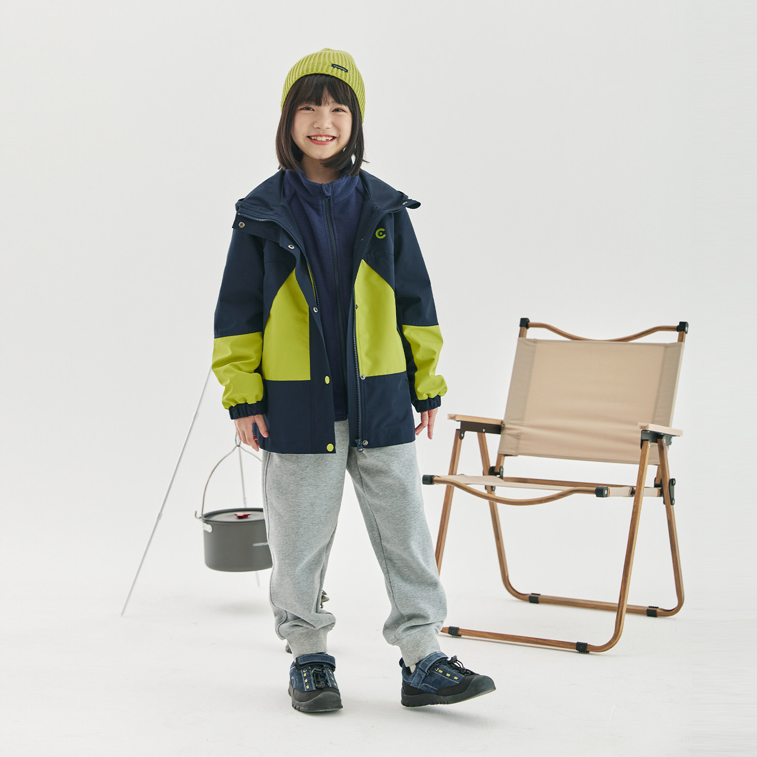 cicochild26春季新款女童拼色连帽风衣防泼水外套摇粒绒内胆上衣,淘宝优惠券,粉丝福利购,淘宝优惠卷