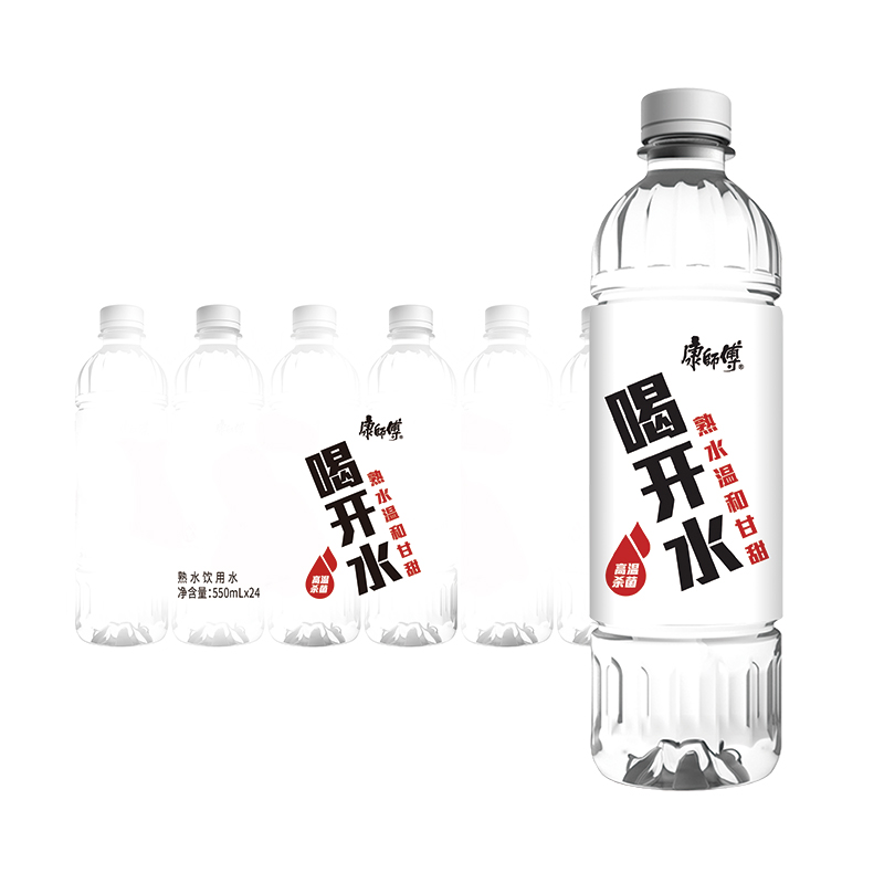 康师傅 喝开水 550ml*24瓶整箱装