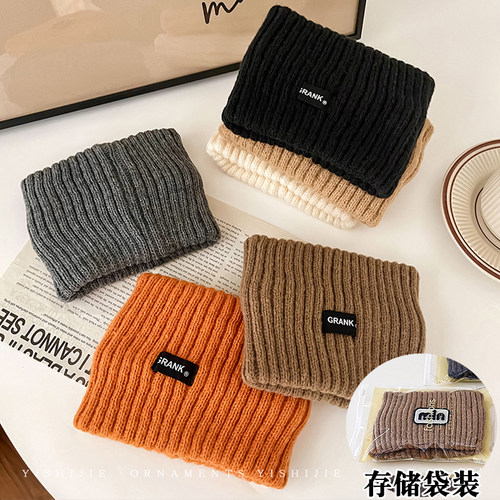 毛线针织发带2025新款秋冬护额头抹额脑门防风头套女保暖月子头巾 - 图2