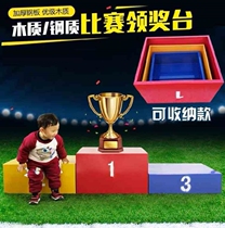 Adult Collar Podium Wooden Containing Equipment Steel Track-and-field Size Games Can Be Set Award Desk Direct
